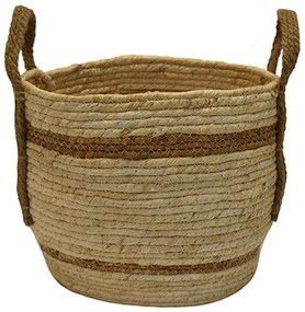 Καλάθι Ψάθινο 00.06.67531 27x26cm Natural Mat