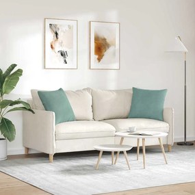vidaXL Μαξιλάρι Καναπέ 2 τμχ. Βελούδο Θαλασσί 50 x 50 cm
