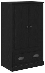 vidaXL Highboard Μαύρη Οξυά 60 x 35,5 x 103,5 εκ. Επεξεργασμένο ξύλο