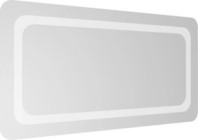 vidaXL Καθρέφτης Μπάνιου με LED 40x80 εκ.