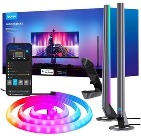 Govee H604A Dreamview G1 Pro | LED Light Bars | RGBICWW, Wi-Fi, Alexa, Google (B604A311)