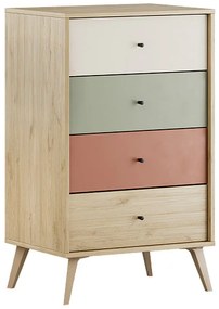 Συρταριέρα Terra Megapap χρώμα florida oak 60x44x100εκ.-GP009-0291,1