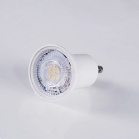 GloboStar 60113 Σποτ LED GU10 MR11 3W 300lm 38° AC 220-240V IP20 Φ3.5 x Υ4cm Θερμό Λευκό 2700K - 3 Years Warranty