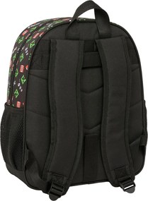 Σχολική Τσάντα Minecraft Μαύρο 32 x 38 x 12 cm