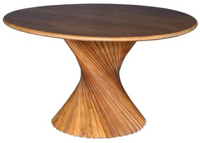 TWIST ΤΡΑΠΕΖΙ ΦΥΣΙΚΟ 130x130xH77cm - 02-0655