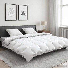 vidaXL Σετ πάπλωμα 90% χήνας FULDA 3 τμχ. 220 x 240 cm Όλες οι εποχές