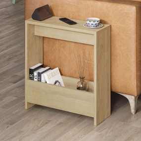 Βοηθητικό Τραπεζάκι (55x20x60) A-G Simpi 776HMS3508 Oak