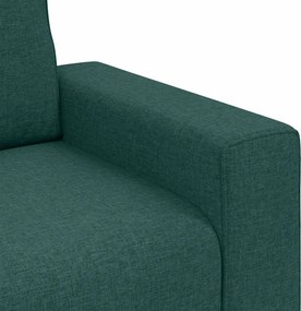 vidaXL Καθίσμα Σαλονιού Σκούρο Πράσινο 100 cm ύφασμα