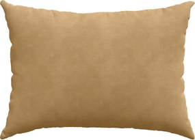 vidaXL Μαξιλάρι Καναπέ 2 τμχ. Βελούδο Καφέ 70 x 50 cm