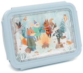 Petit Monkey Φαγητοδοχείο 19x14.5x7cm BPA Free - Bonfire Animals PTM-LB52