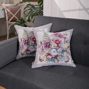 Μαξιλαροθήκη Διακοσμητική Boltana Multi Teoran 45X45 Ακρυλικό,Βαμβάκι, Polyester