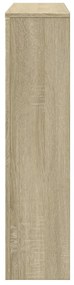 vidaXL Κάλυμμα Καλοριφέρ Sonoma Δρυς 149x20x82 εκ. Επεξεργασμένο Ξύλο