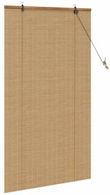 vidaXL Ρόλερ Καφέ 80 x 160 cm Μπαμπού