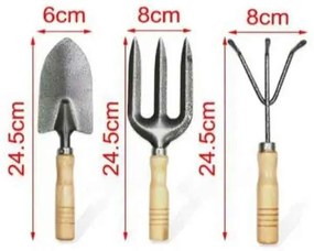 KMT Σετ Εργαλείων Κήπου 3 Τεμάχια - Garden Tool Set 3 Pieces