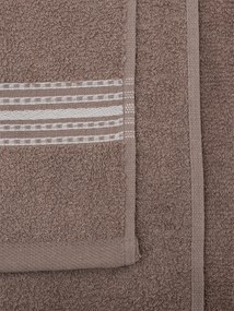 Stewehome Σετ 4 τεμαχίων πετσέτες μπάνιου από βαμβάκι 70x140 cm