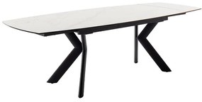 Bali Καρεκλα Relax Μαύρη + Υποπόδιο 83x86x102 cm