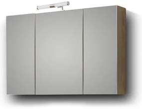 Σετ Έπιπλο Μπάνιου OMEGA 90 Beige Oak 90x46x135 εκ.