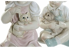 Διακοσμητική Φιγούρα DKD Home Decor Ρητίνη Παιδί (14.5 x 16 x 26 cm) (2 pcs)