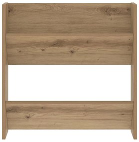vidaXL Ντουλάπες παπουτσιών τοίχου 2 pcs artisan δρυς 60 x 18 x 60 εκ