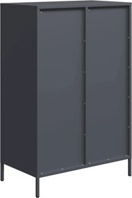 vidaXL Ντουλάπι Ανθρακί 68x39x101,5 εκ. από Χάλυβα