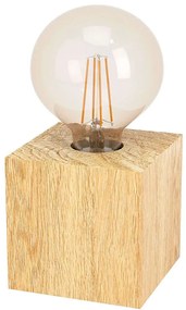 Φωτιστικό Επιτραπέζιο Prestwick 2 43733 9,5x9,5x9,5cm 1xE27 40W Brown Eglo Wood
