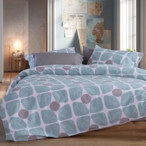 Σεντόνια Διπλά (Σετ) Nef-Nef Homeware Casual Coreo Aqua