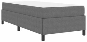 vidaXL Σκελετός Κρεβατιού Ανοιχτό γκρι 90 x 200 cm Βελούδο