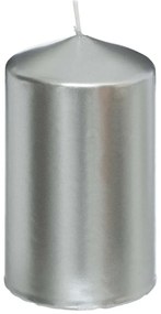 Κερί (Φ7x12) A-S Satin Silver 199314