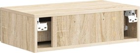 vidaXL Τραπεζάκι Τοίχου 59 x 34,5 x 17 εκ. Επεξεργασμένο Ξύλο