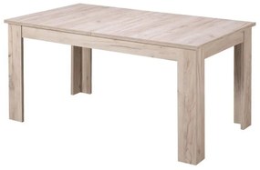 Τραπέζι Τραπεζαρίας Oscar TS 160 Γκρί Δρύς 160,5x90x76,5 εκ.