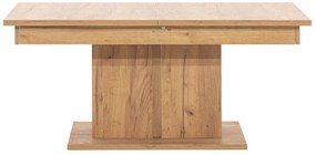 Πολυμορφικό τραπέζι σαλονιού Orlando Z110, Χρυσή βελανιδία, 52x68x114cm, 36 kg, Πλαστικοποιημένη μοριοσανίδα, Γωνιακό | Epipla1.gr