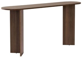 Κονσόλα Sira 668NRD1124 150x35x75cm Walnut Μοριοσανίδα, Μελαμίνη