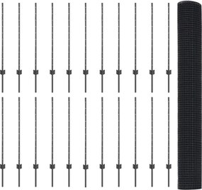 vidaXL Τεντώτο με στήριγμα Γκρι