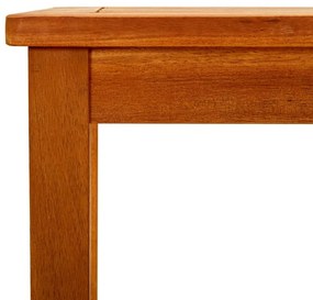 vidaXL Τραπεζάκι Σαλονιού Κήπου 70 x 40 x 36 εκ. Μασίφ Ξύλο Ακακίας