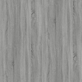 vidaXL Βιβλιοθήκη/Διαχωριστικό Χώρου Γκρι Sonoma 105 x 24 x 102 εκ.