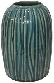 Διακοσμητικό Βάζο 003-123-035 15,4x15,4x21,6cm Green Ceramic