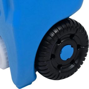 vidaXL Δεξαμενή Νερού Κάμπινγκ με Ρόδες Μπλε 40 Λίτρα