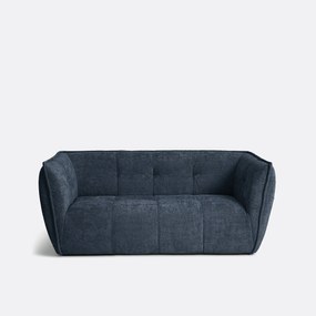 Καναπές chenille με σταυρωτή ραφή, 2 θέσεων, SIMONE