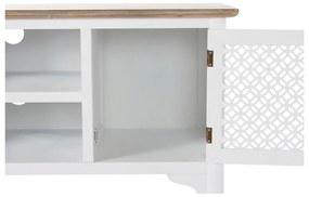 Τηλεόραση DKD Home Decor 8424001812066 Λευκό Πολύχρωμο Ανοιχτό καφέ Έλατο 120 x 45 x 58 cm