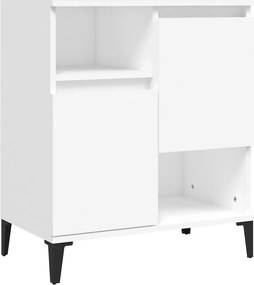 vidaXL Ντουλάπια 3 τεμ. Λευκό 60x35x70 εκ. Επεξεργασμένο Ξύλο