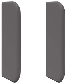 vidaXL Αυτιά Κεφαλής 2 pcs Γκρι 40 x 16 x 5 εκ. Τεχνητό δέρμα