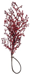 Διακοσμητικό Κλαδί με Κόκκινες Μπάλες 50cm - Decorative Red Berry Branch