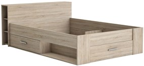 Κρεβάτι Robin - Δρύς-140x190