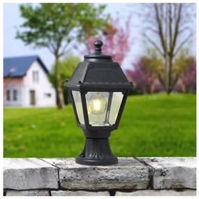 Επιδαπέδιο Φωτιστικό E27 60W IP55 Μαύρο Mary 145-26032 Eurolamp-145-26032-Μαύρο 145-26032