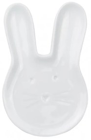 Διακοσμητικό Πιατάκι Πορσελάνινο Bunny RD0017207 8x5,2x0,5cm White Raeder Πορσελάνη