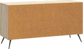 vidaXL Ντουλάπι TV Sonoma Δρυς 99 x 34,5 x 50 εκ. Επεξεργασμένο Ξύλο