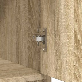 Συρταριέρα με Συρτάρια και Πόρτες 70,5x34x74,5 εκ - Καφέ
