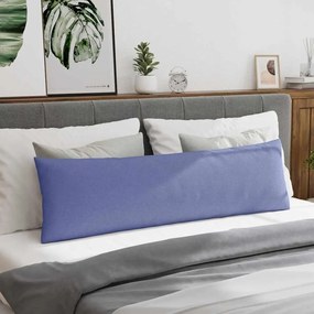 vidaXL Μαξιλάρι Καναπέ 2 pcs Μπλε τζην 145 x 40 εκ. ύφασμα