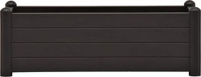 vidaXL Ζαρντινιέρα Υπερυψωμένη Ανθρακί 100x43x35 εκ. Πολυπροπυλένιο