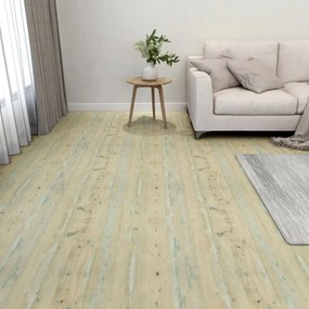 vidaXL Δάπεδο Αυτοκόλλητο Ανοιχτό Καφέ 20 τεμ. 1,86 μ² από PVC